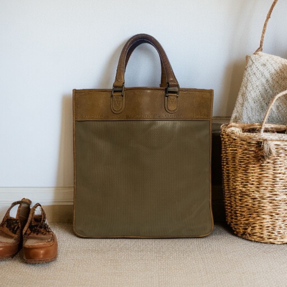 Vintage 70’s / 80’s Charles Jourdan - Paris Large Top Handle Tote Bag